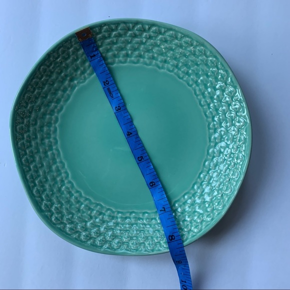 TAHARI 4 PLATES IN TEAL - Picture 2 of 4